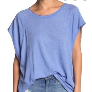 Free People We The Free Halo Cap Sleeve Tee (NWOT)